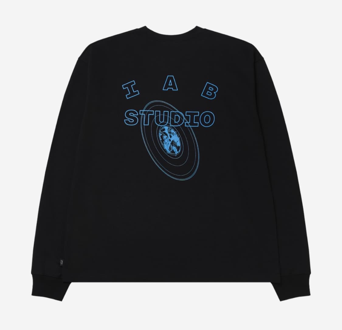 아이앱 스튜디오 x 이 별에 필요한 제이 롱슬리브 블랙 사이언 상품이미지1
