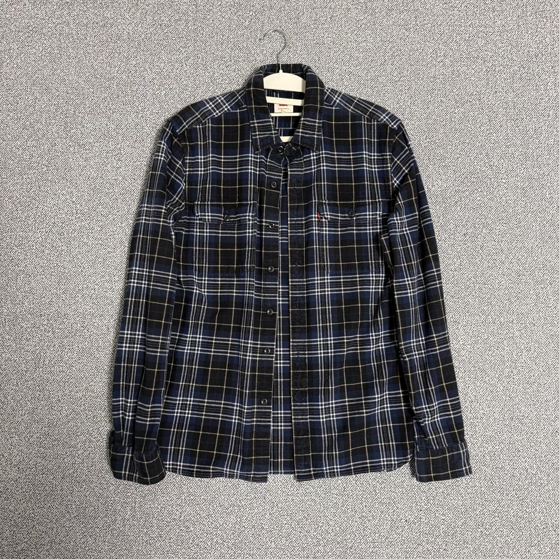 리바이스 체크 남방 셔츠 M 상품이미지1