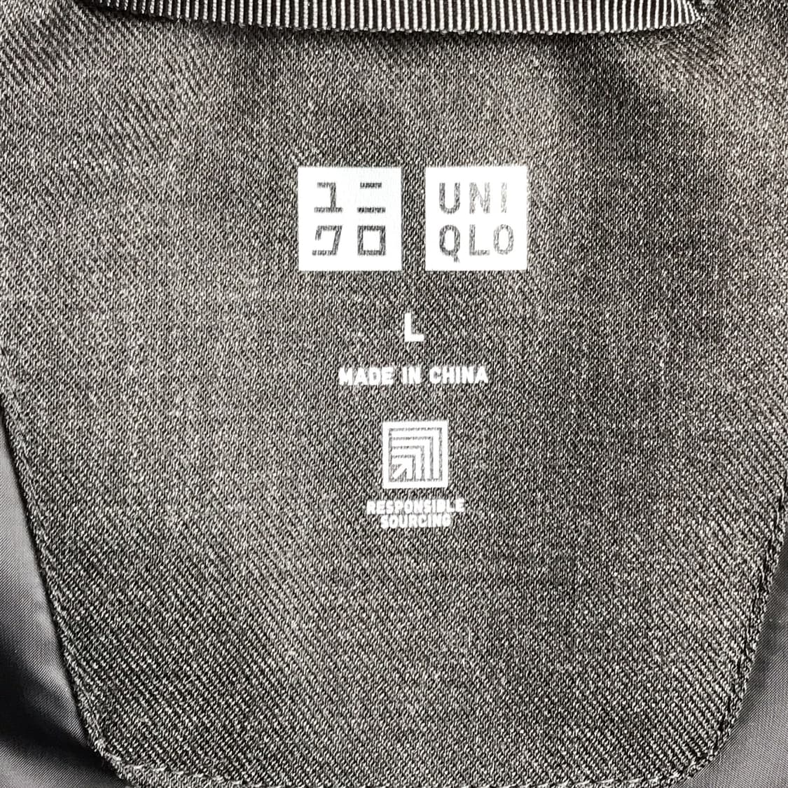 유니클로 하이브리드 다운 코트 패딩 남성L 상품이미지8