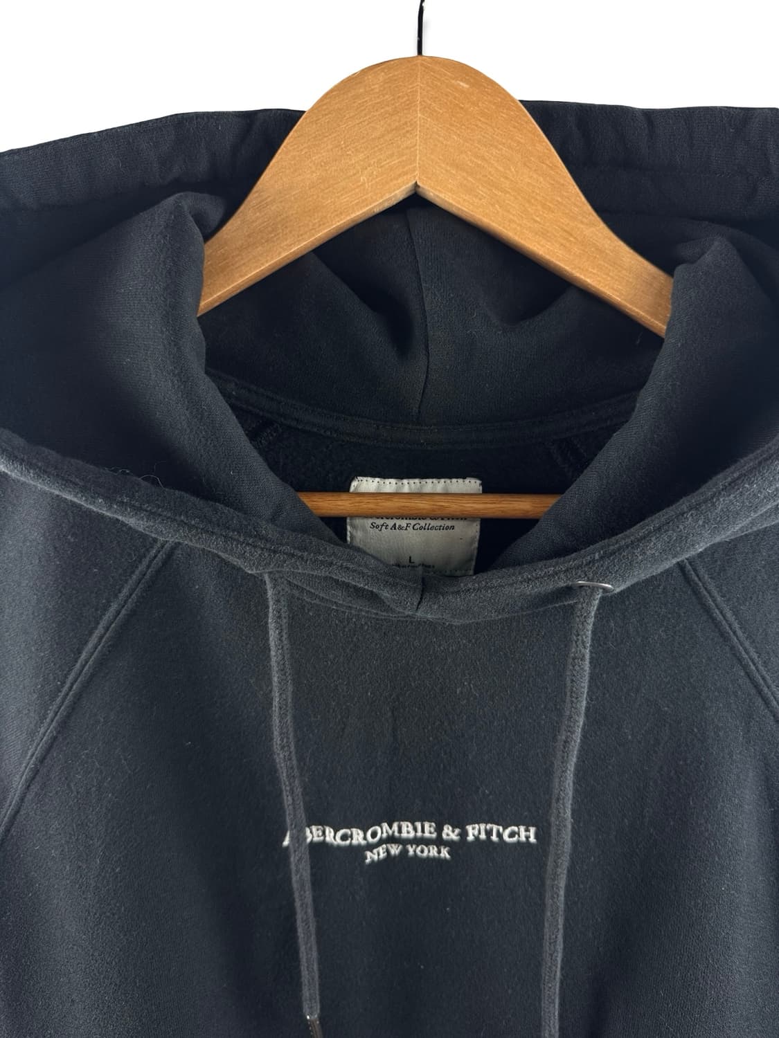 아베크롬비 블랙 크롭 후드티2804 상품이미지5