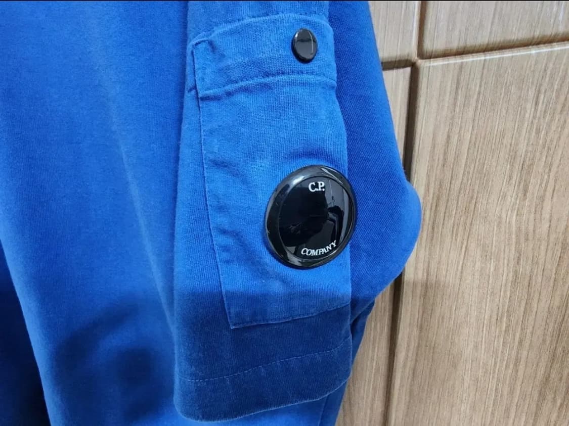 (XL)CP컴퍼니 22SS 헤비 저지 렌즈와팬 크루넥 반팔 티셔츠 상품이미지4