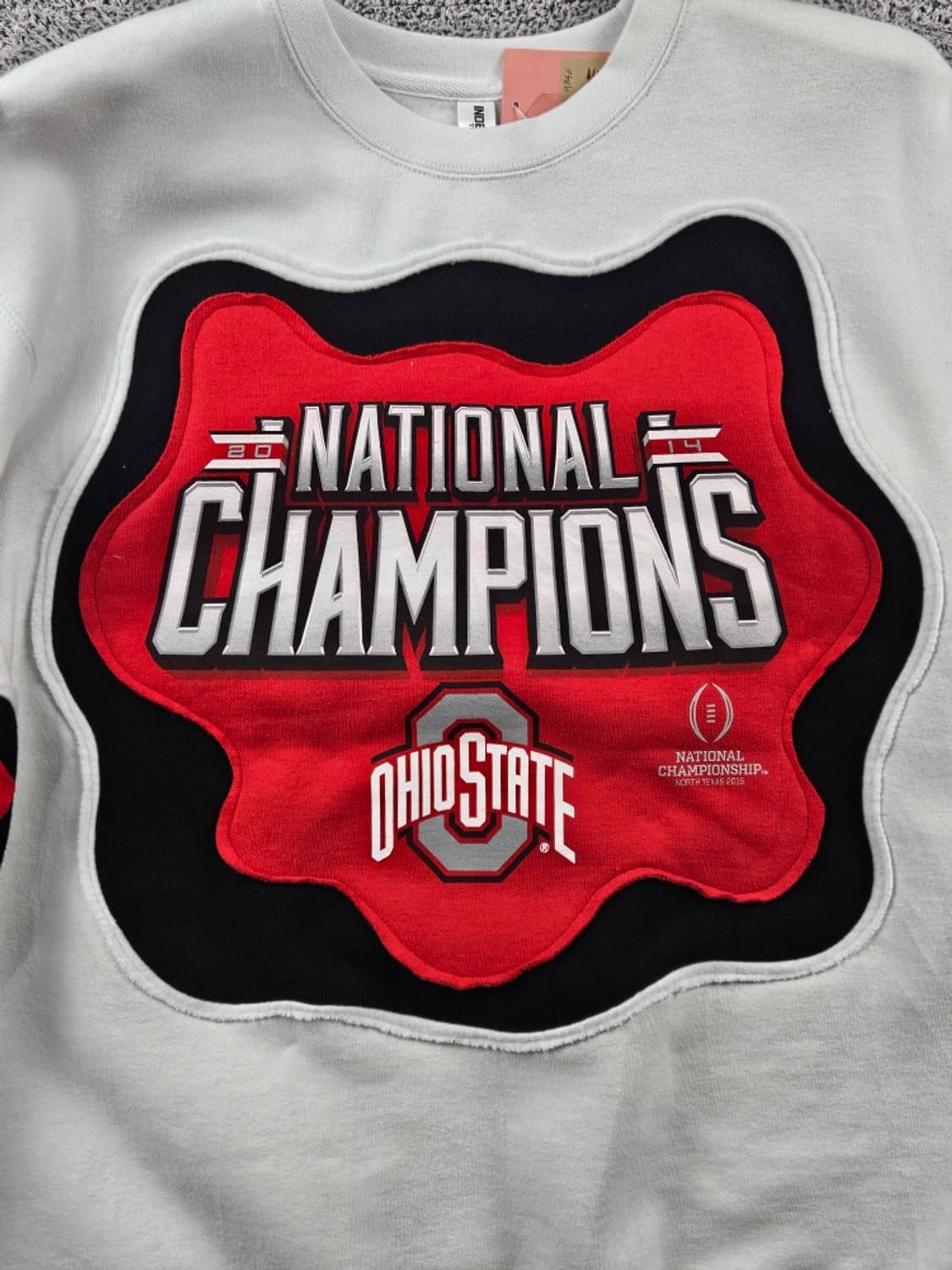 오하이오스테이트 아플리케 커스텀 맨투맨 스웻 셔츠 ( M ) / 9346 상품이미지7