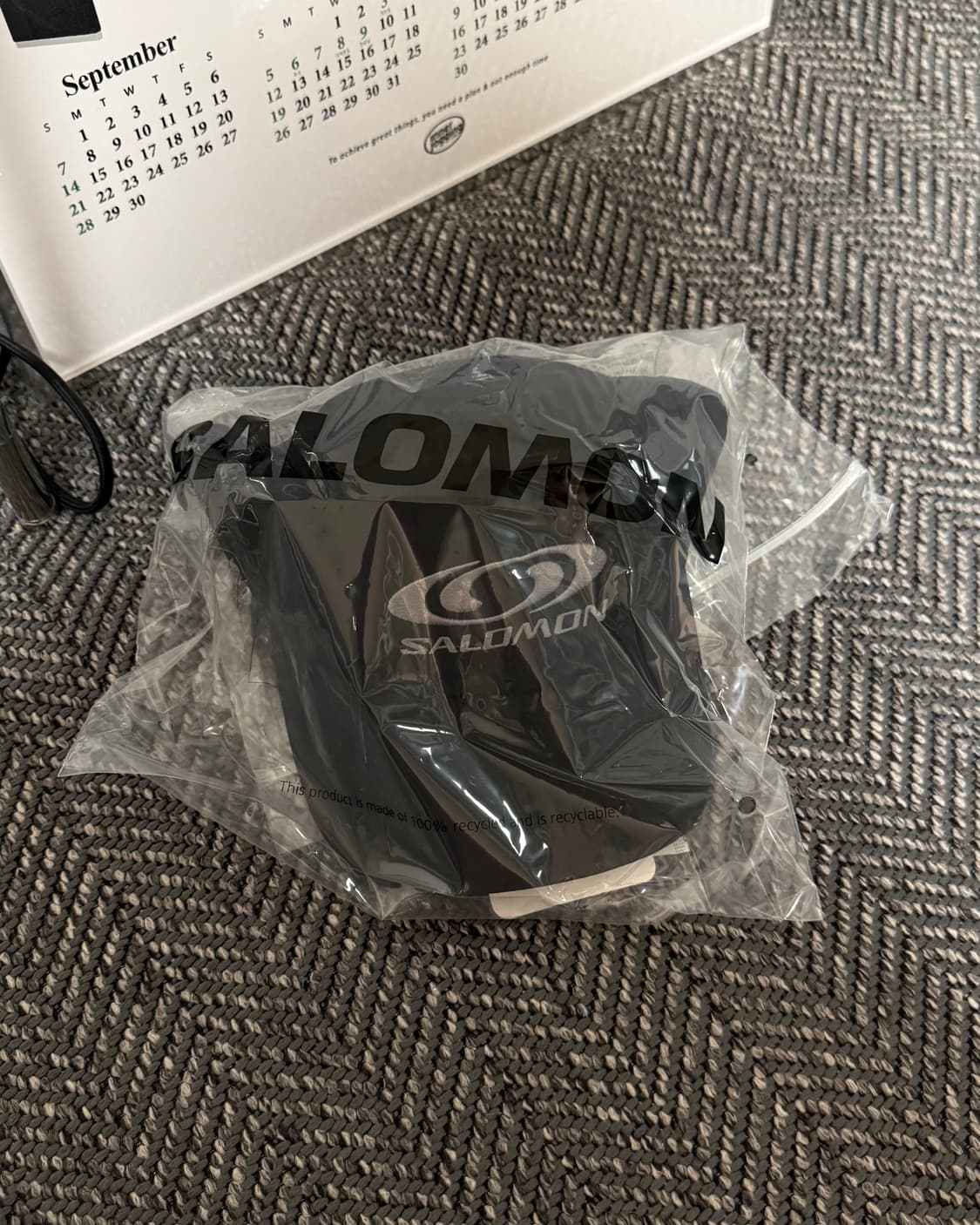 살로몬 링크 볼캡 블랙 (새상품) 상품이미지1