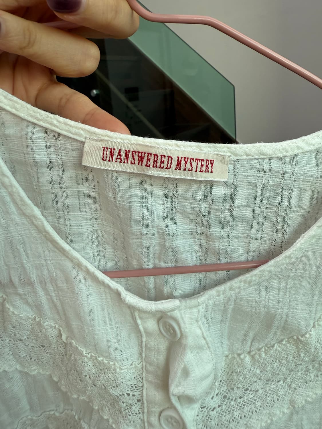 쉬이즈큐트 블라우스 볼터치 상품이미지2