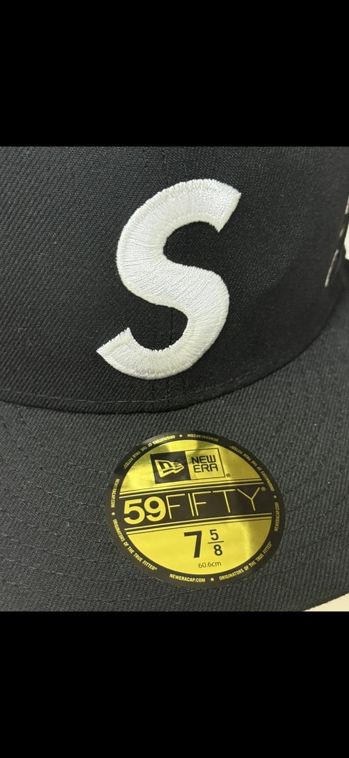 슈프림 멀티 S 로고 뉴에라 블랙 - 25SS 상품이미지4