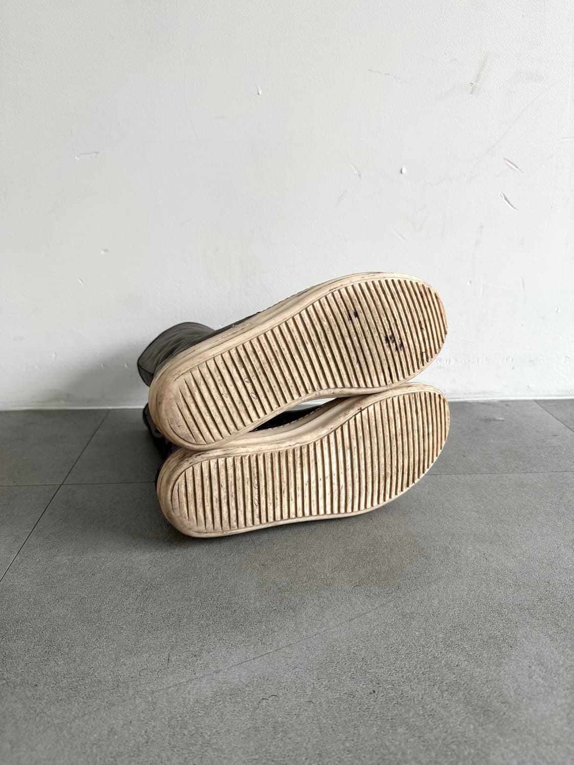 릭오웬스 AW16 아카이브 하이탑 부츠 카키 상품이미지8