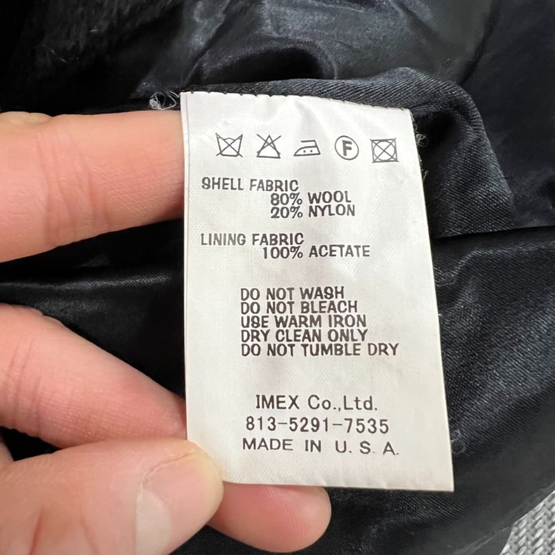 made in usa 울 피코트 v1091 상품이미지6