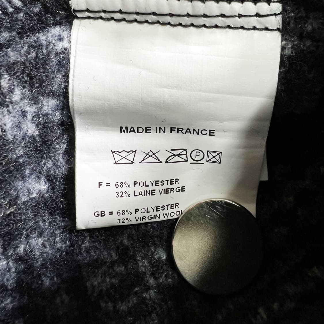 베트라 VETRA 니티드 울 워크 자켓 네이비 (46) 상품이미지8