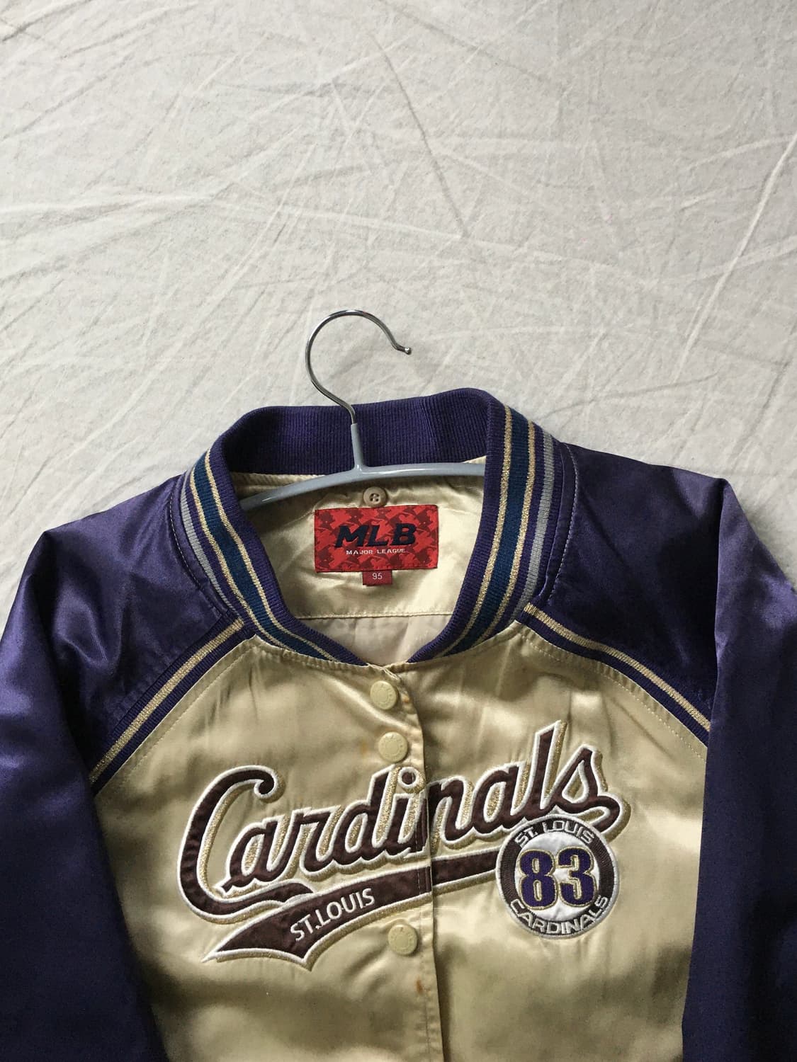 엠엘비 배색 바시티자켓  상품이미지5