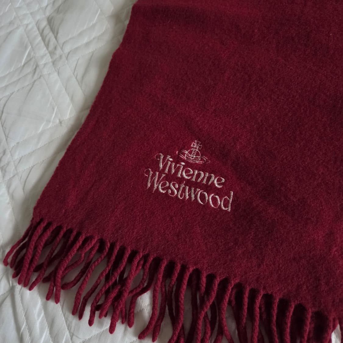 VIVIENNE WESTWOOD wool 100% Muffler 상품이미지5