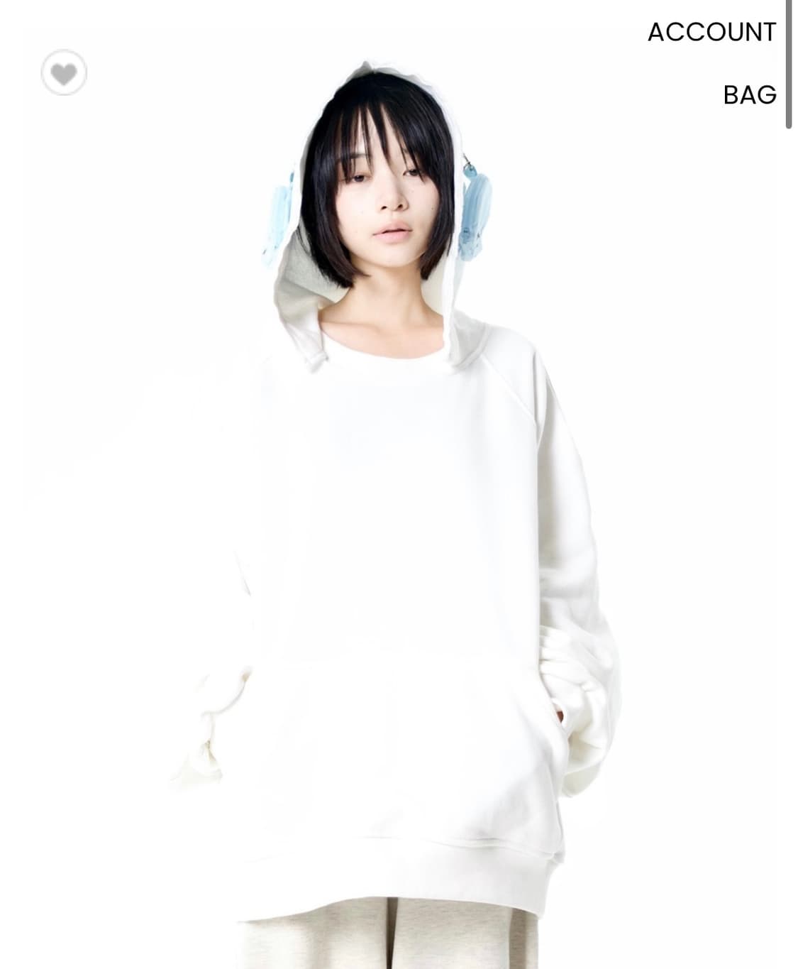 오스하이 헤드셋 후드티 상품이미지2