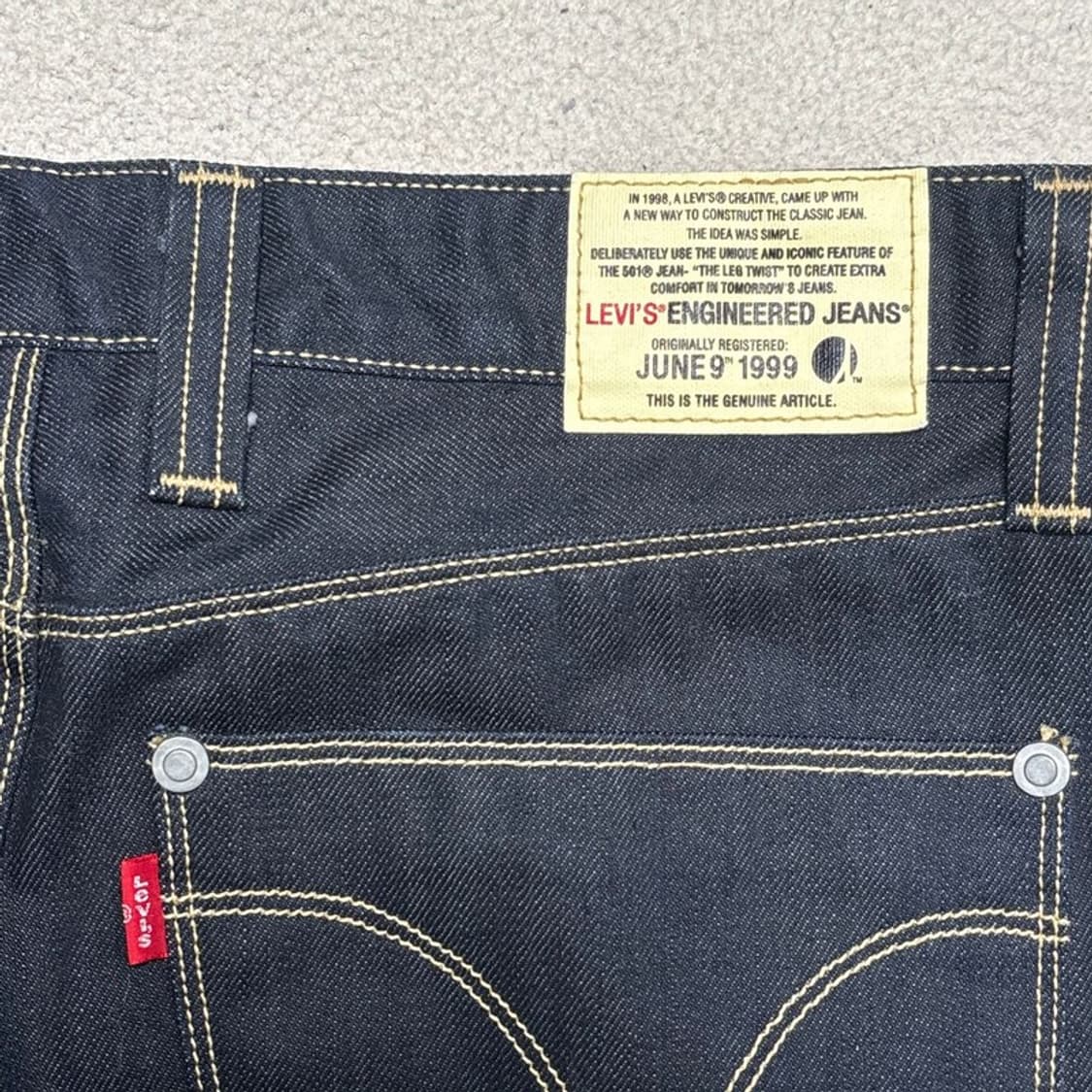 LEVI'S 엔지니어드 데님 팬츠 29 상품이미지9