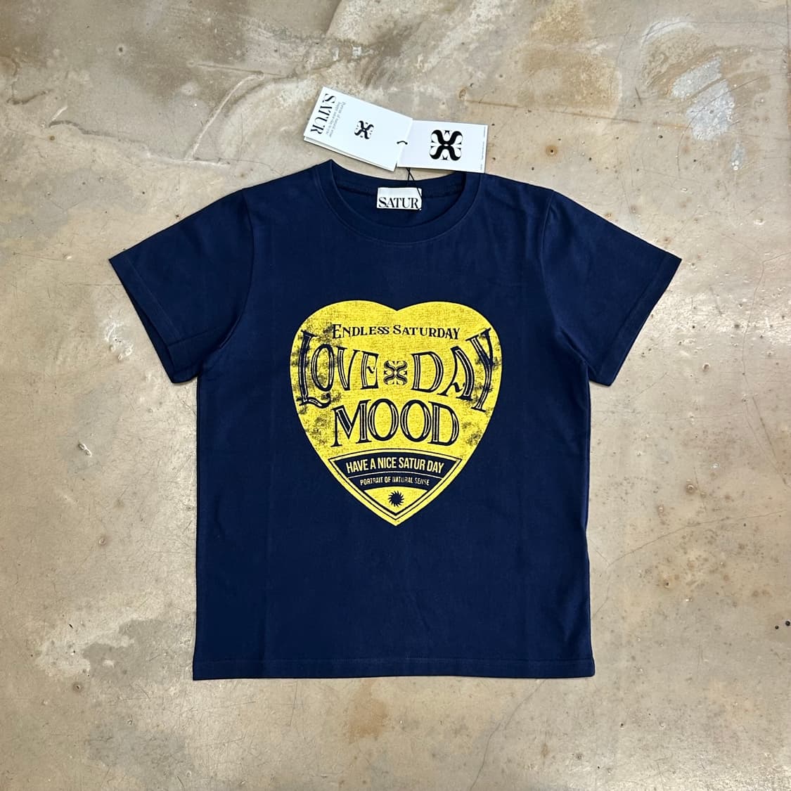 WS 세터 여성용 네이비 반팔티 상품이미지2