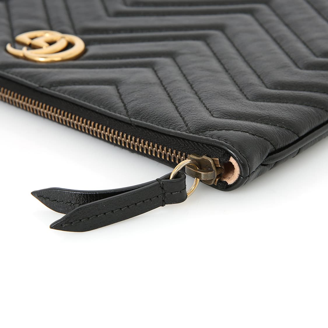 구찌 GG 마몽 클러치 블랙 금장 마몬트 파우치 525541 상품이미지10
