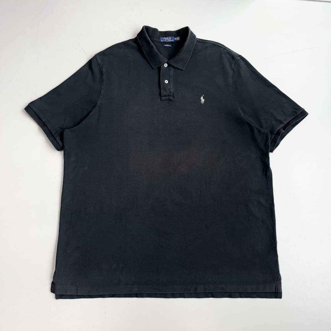 폴로 XXL 포니 검흰 PK 카라 반팔 티셔츠 상품이미지2
