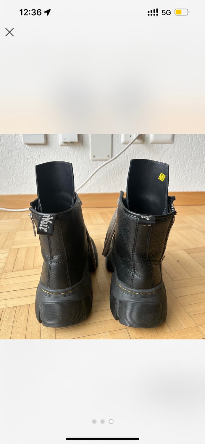 릭오웬스 닥터마틴 메가레이스 점보레이스 36.5 상품이미지3