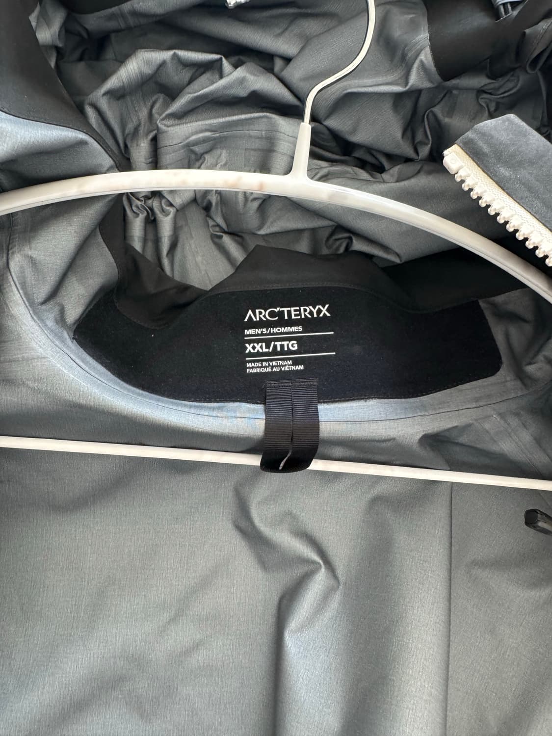 2XL 아크테릭스 베타 AR 고어텍스 자켓 블랙/화이트(검/흰) 상품이미지4