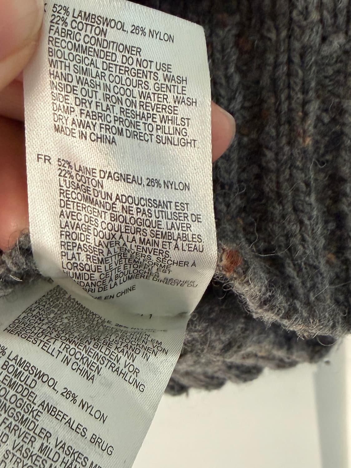 빈티지 페어아일 하프집업 스웨터 상품이미지9