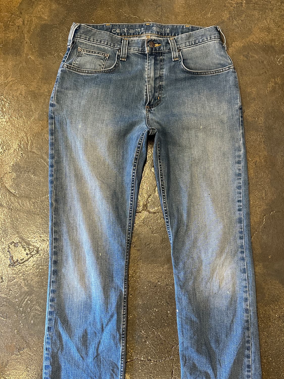 칼하트 릴랙스핏 데님팬츠  32x32 상품이미지3