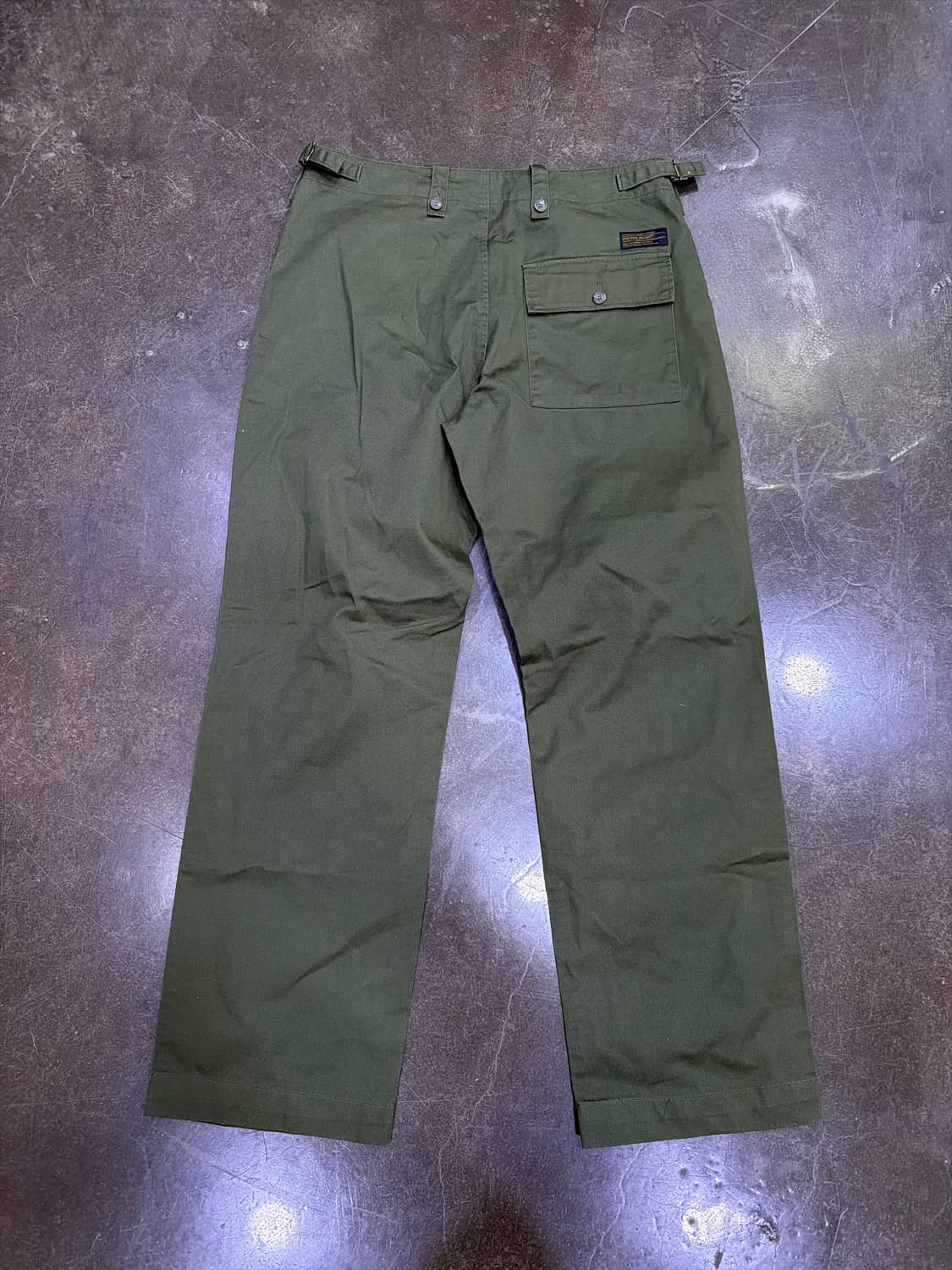 유니폼브릿지 영국군 퍼티그팬츠 올리브 XL 상품이미지2