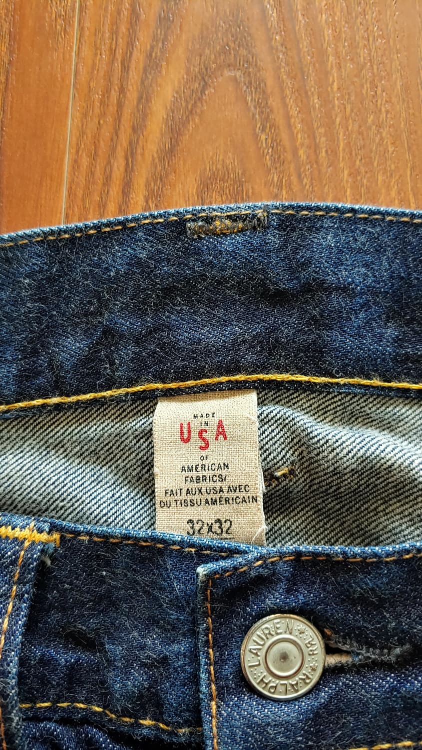 RRL 더블알엘 셀비지 데님32 상품이미지5