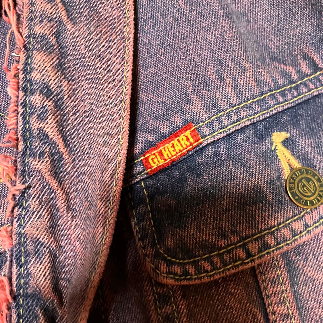 Japanese 데님 리메이크 90s 퍼플레드 셋업 levi‘s 상품이미지3
