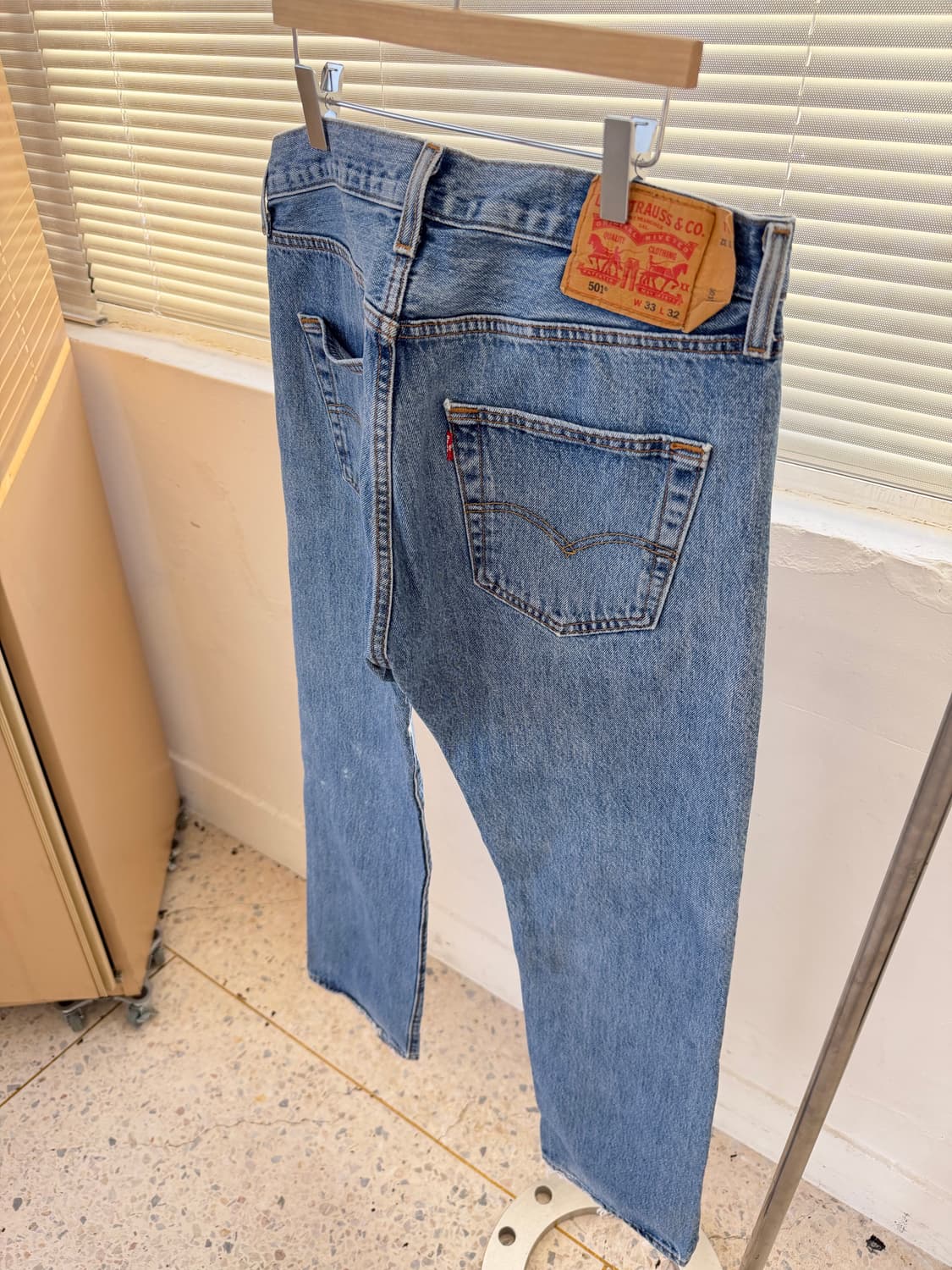 리바이스 501 vtg 데님 상품이미지7