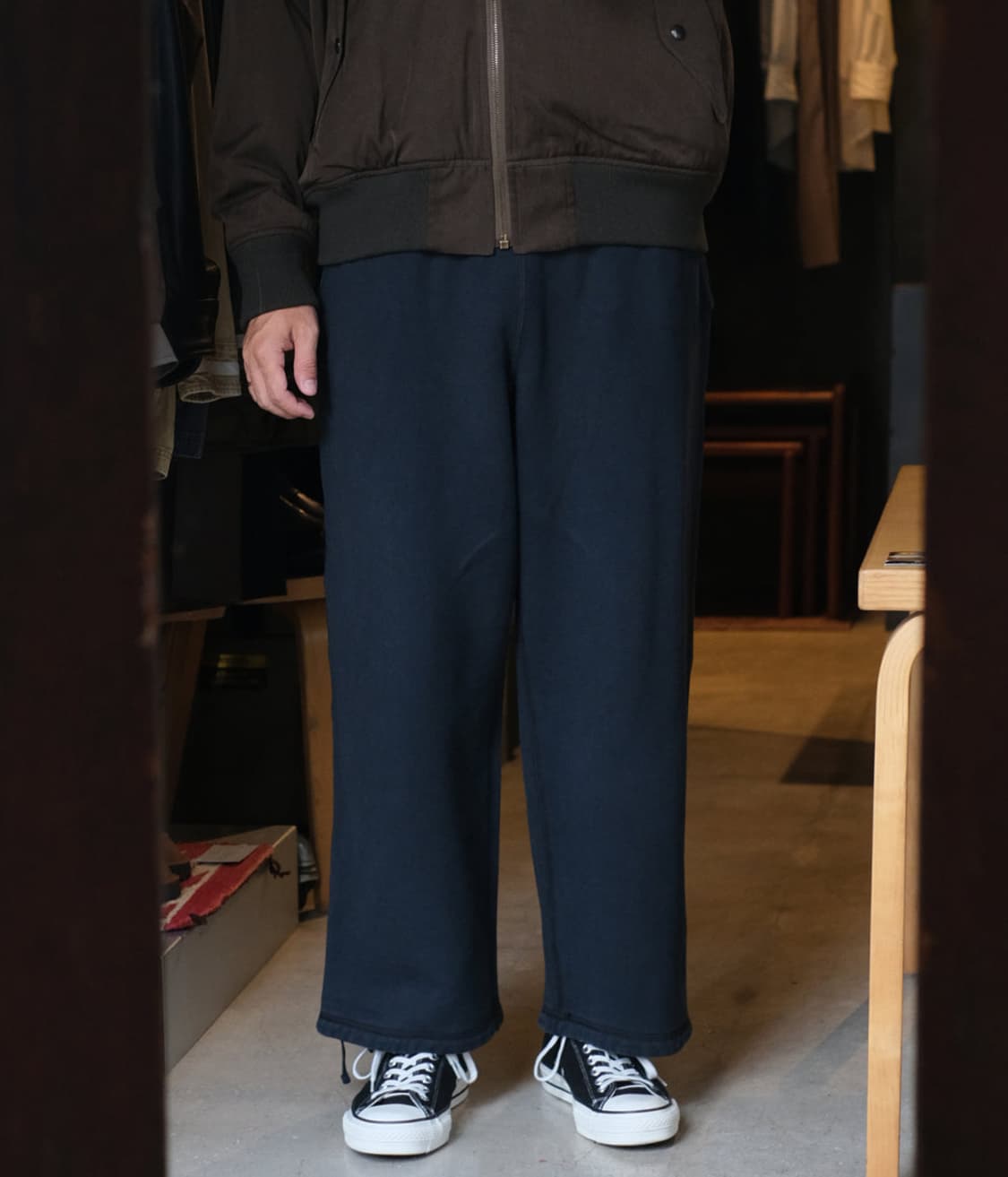 아프레쎄 빈티지 스웻팬츠 블랙 1사이즈 판매합니다 상품이미지5