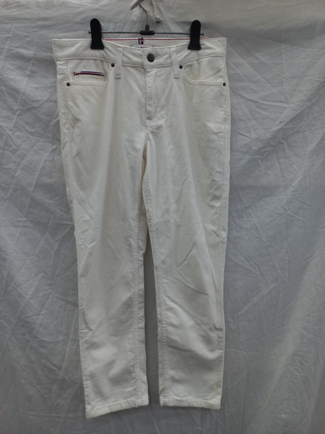 타미힐피거의 아이보리 코듀로이 바지(여28) 상품이미지4