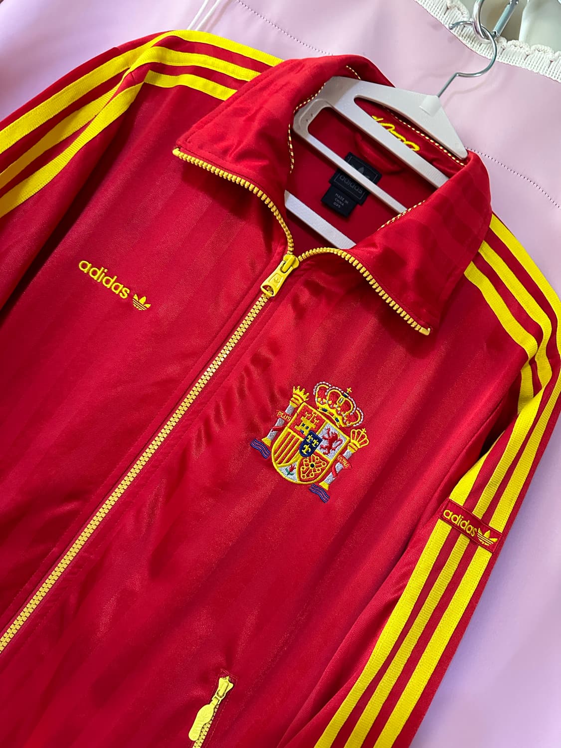 아디다스져지 아디다스 레드 아디다스 스페인 국가대표 트랙탑 에스파냐 져지 상품이미지2