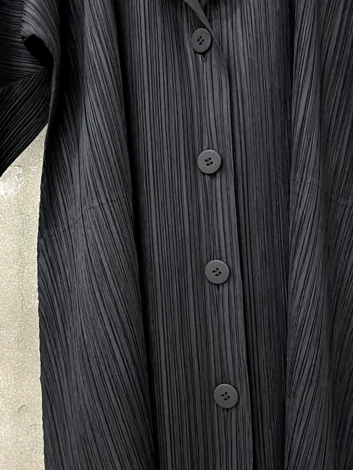 Pleats Please 플리츠플리즈 블랙 롱가디건 상품이미지8