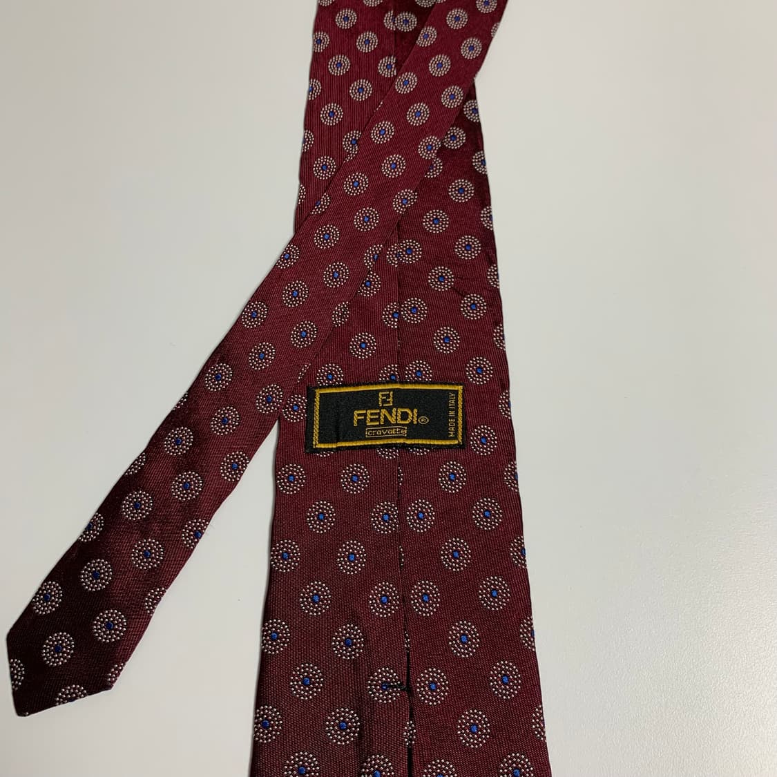 펜디(FENDI) 명품넥타이 A+등급 8.9cm 상품이미지4