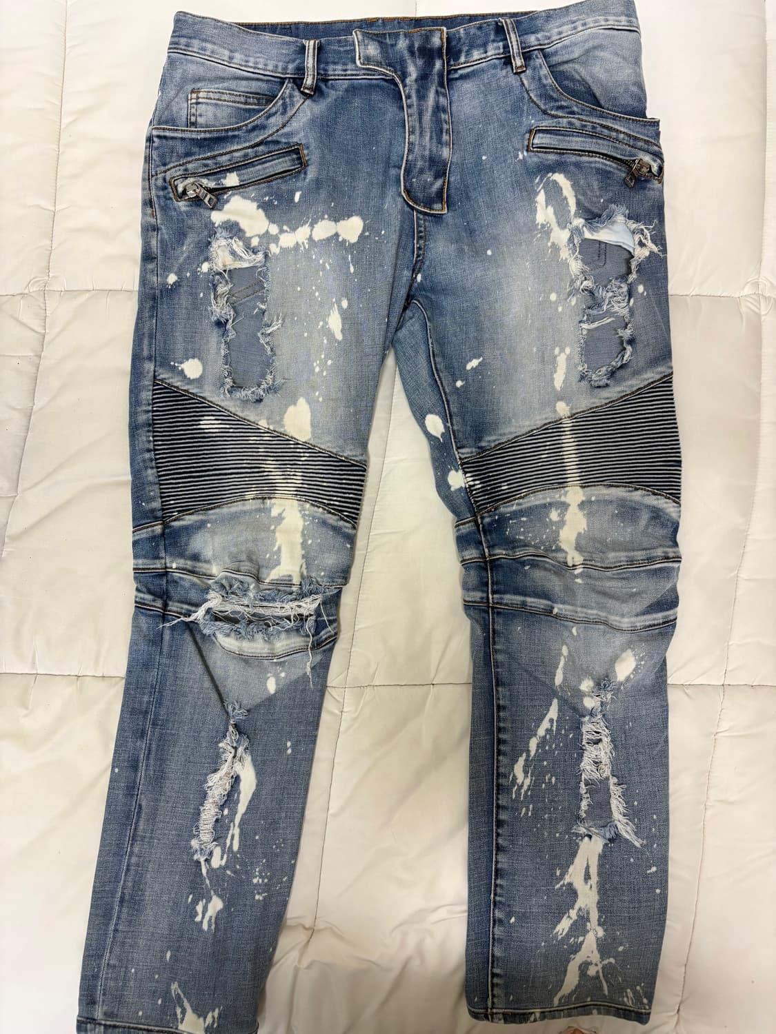 Balmain 발망 페인트 바이커진 36 상품이미지1