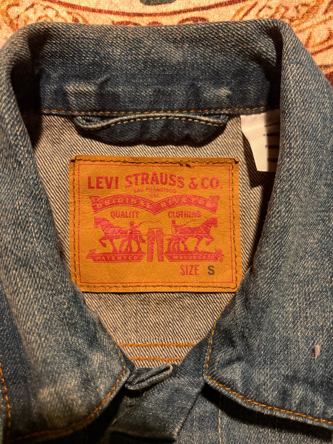 Levi’s blank tab trucker jacket 상품이미지2