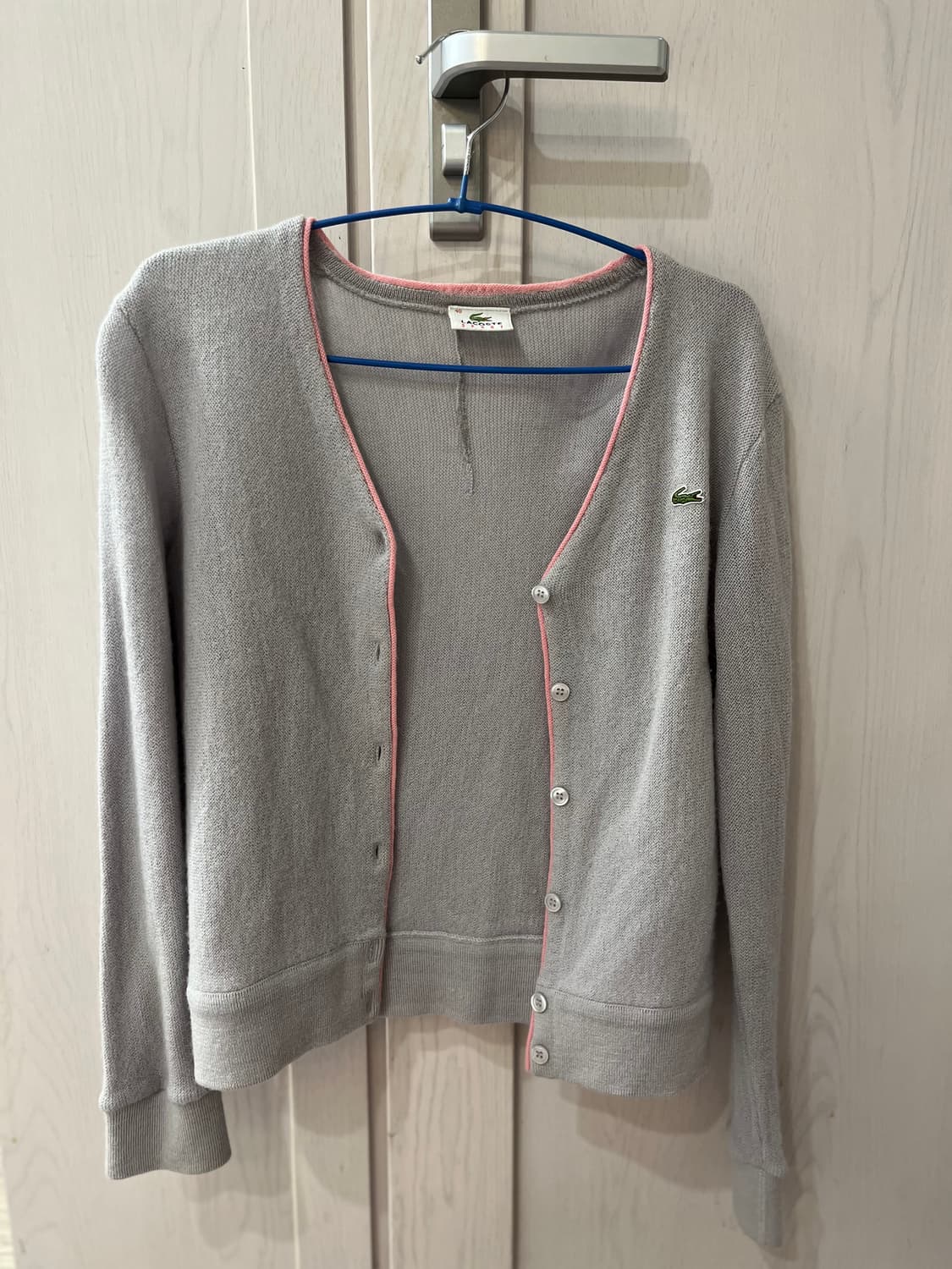 라코스테 그레이 가디건 상품이미지4