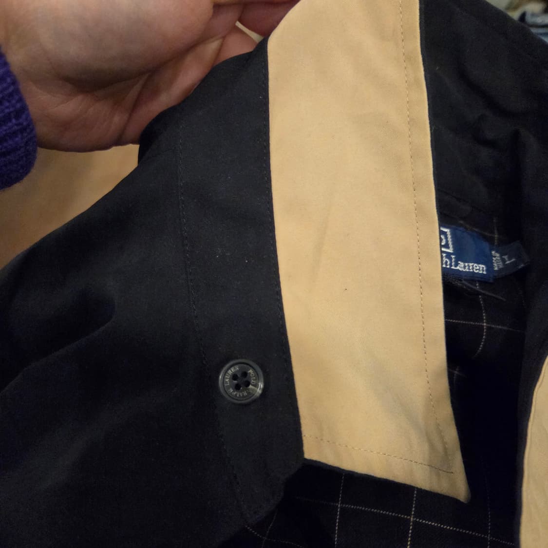 폴로 폴리쉘 스윙톱 스윕탑 바이 스윙 자켓 L 상품이미지6