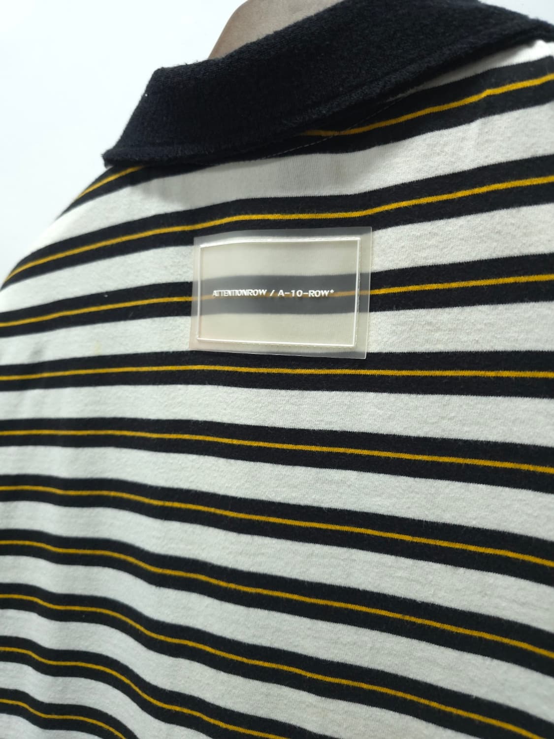 어탠션로우 오버핏 카라 반팔 ( 105~110 ) 상품이미지9