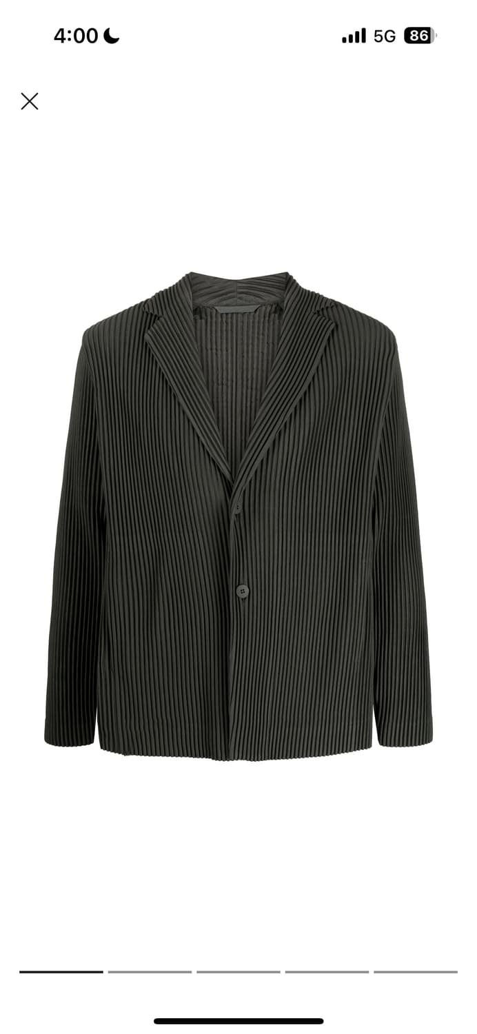 이세이미야케 플리츠 베이직 블레이저 자켓 4size 상품이미지5