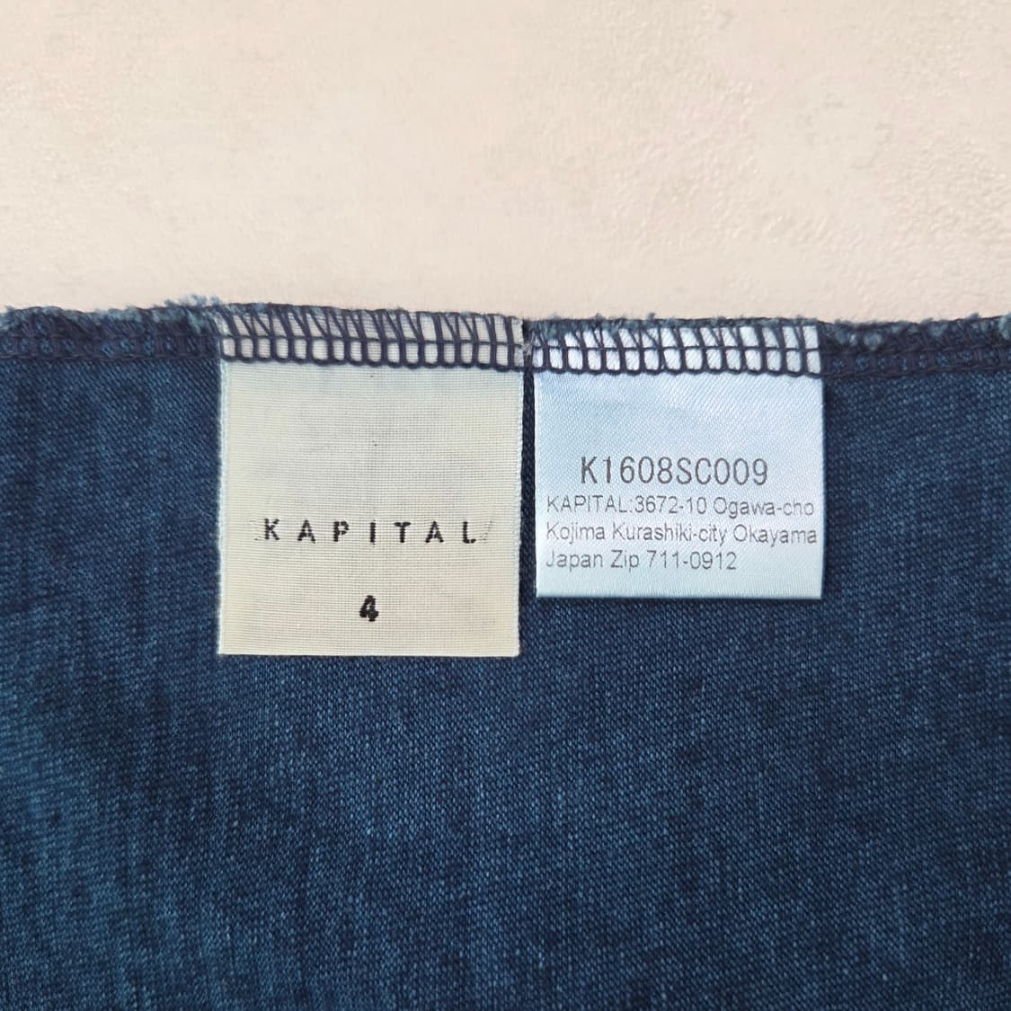 [4] 캐피탈 할리데이비슨 천축 반팔 티셔츠 상품이미지4