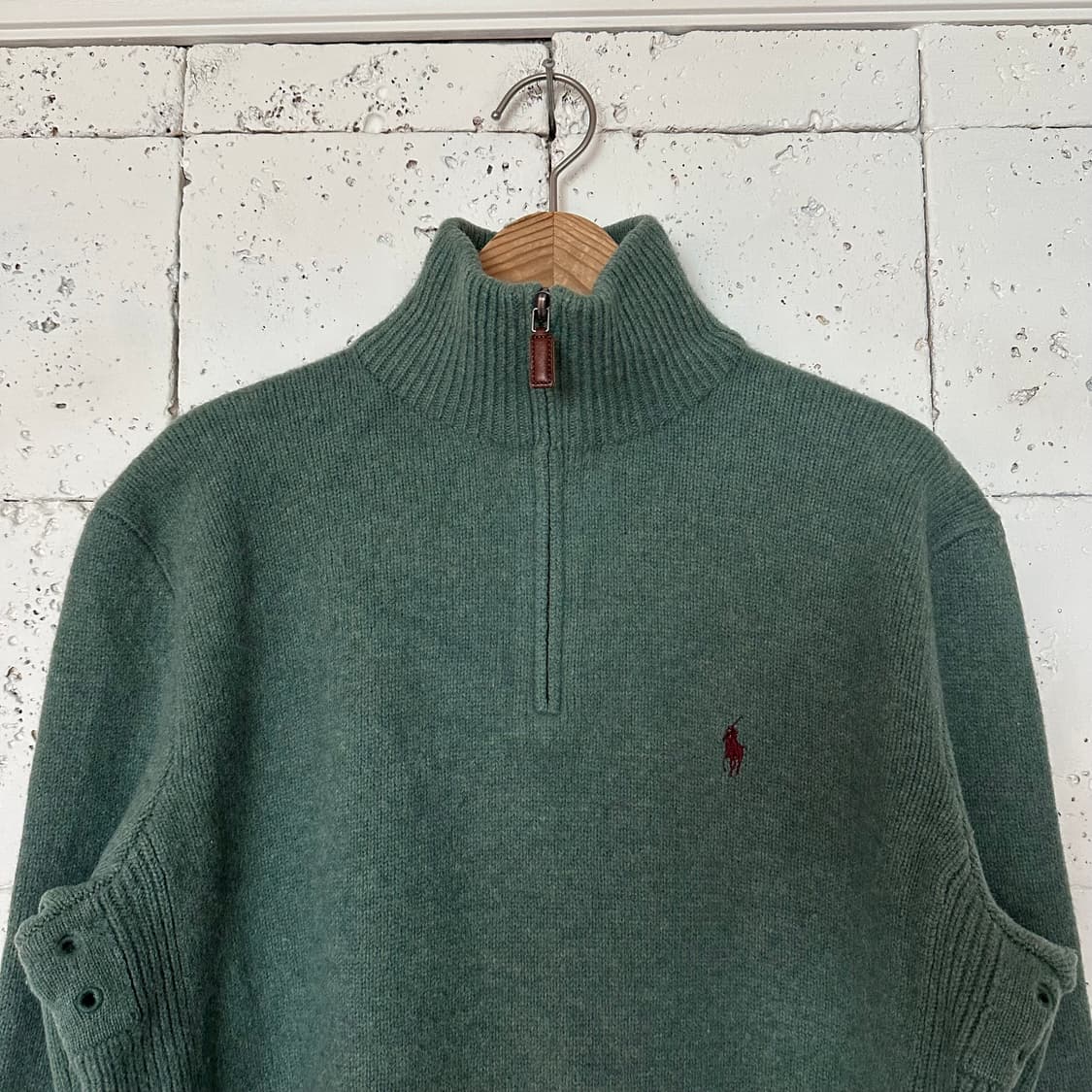 우먼XL 폴로 랄프로렌 반집업 니트 상품이미지2