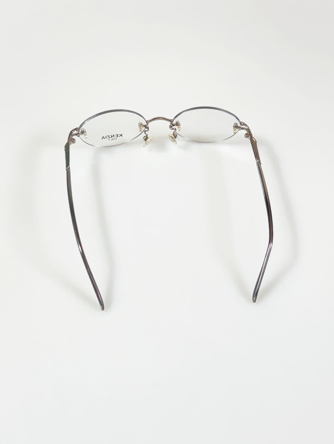 KENZIA ITALY 무테 오벌 메탈 프레임 빈티지 안경 상품이미지5