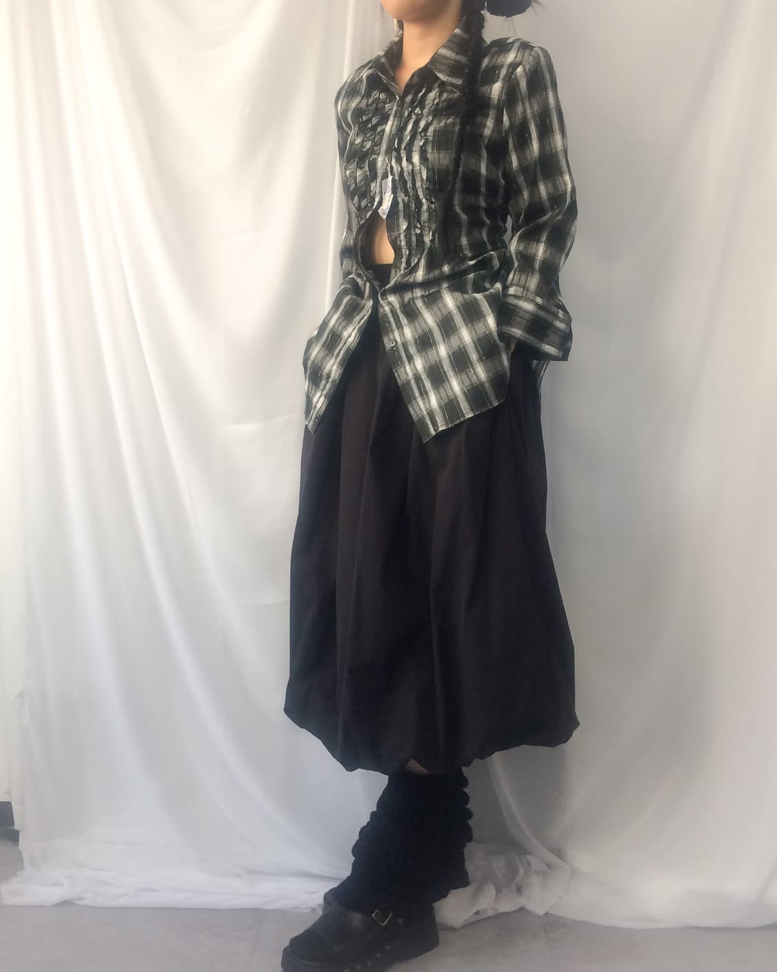 Balloon fit long skirt 상품이미지5