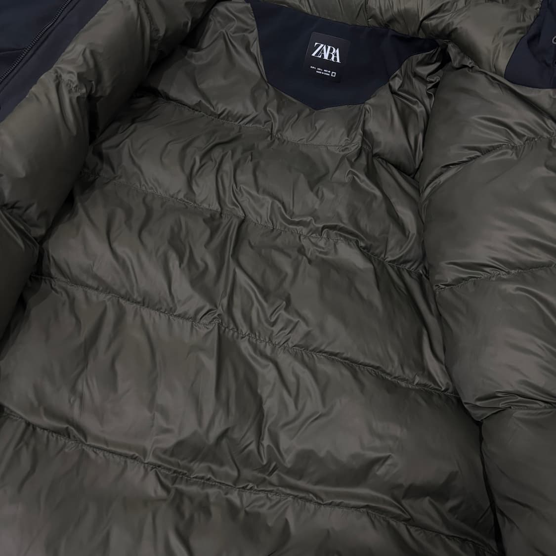 자라 후드 롱 패딩자켓 상품이미지5