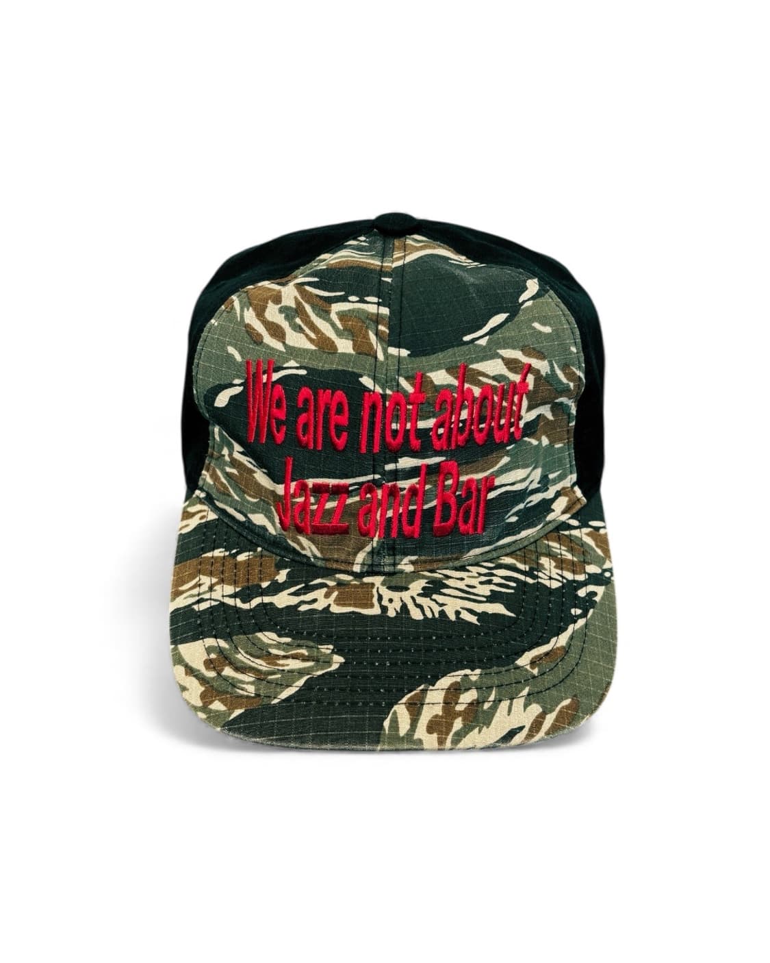 jazzandbar 재즈앤바 6패널 로고 타이거 카모 캡 상품이미지3