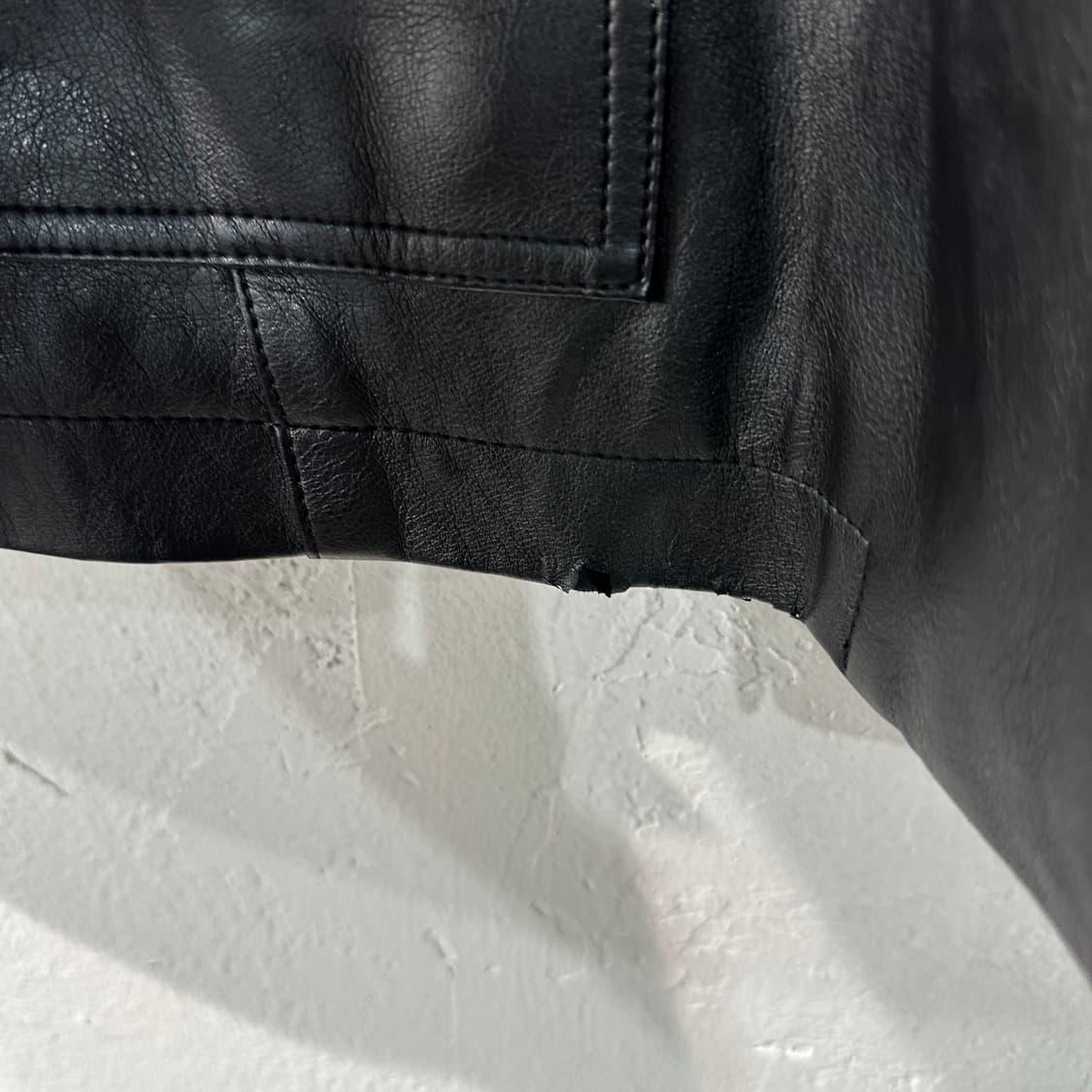 ORE 오어 페이크레더 카코트 자켓 FREE 상품이미지5