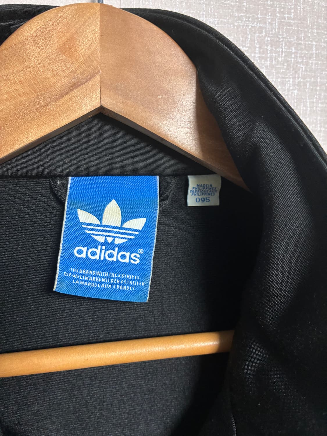 빈티지 아디다스 져지 블랙 M 상품이미지3