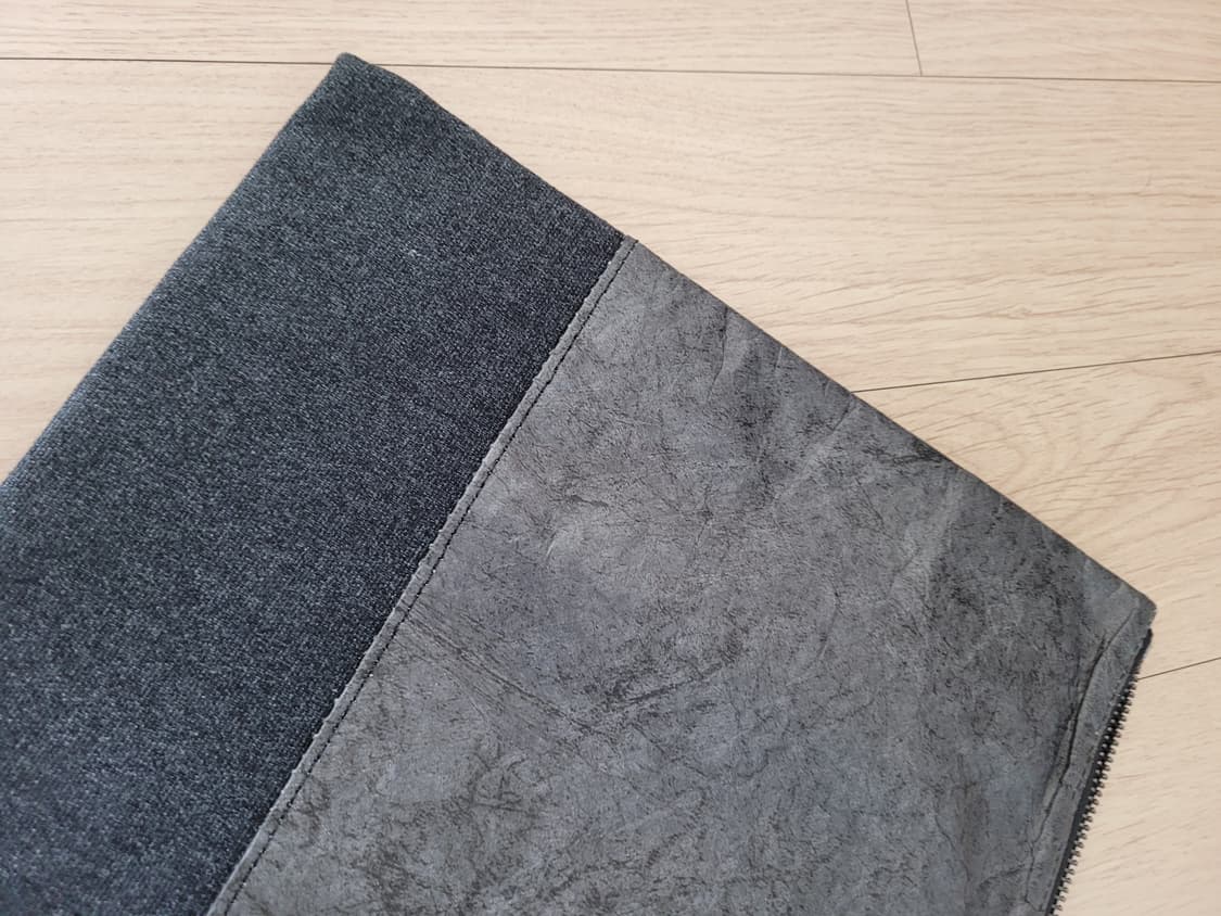 듀폰타이백 DuPont Tyvek 클러치백 블랙 상품이미지3