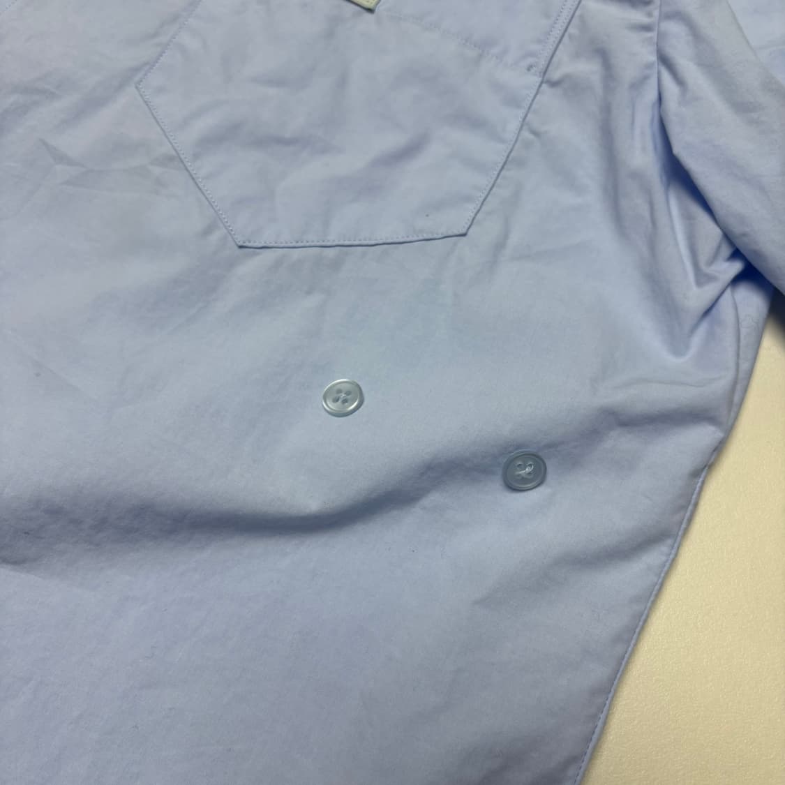 시눈 Classic Cotton Shirt (Light Blue) 상품이미지3