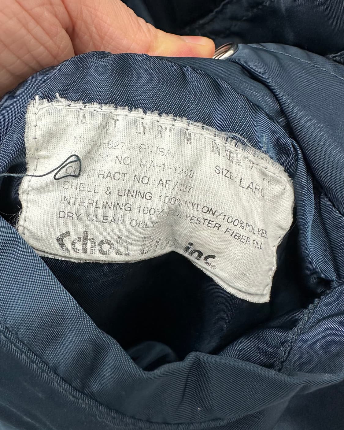 (XL)SCHOTT 항공 점퍼-M1328 상품이미지7