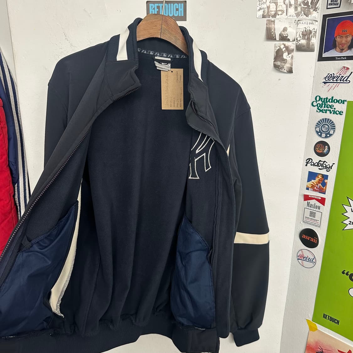 00’s 애슬레틱웍스 뉴욕 양키즈 집업 상품이미지4